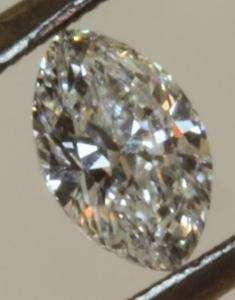 loose GIA certified marquise .57ct diamond VS1 H vintage estate 