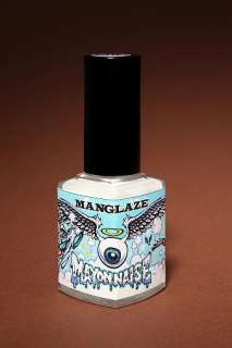 UrbanOutfitters  ManGlaze Mayonaise   Matte White Nail Polish