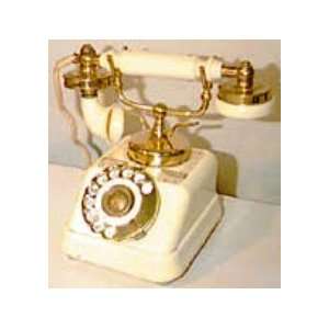  Danish Antique Decorator Cradle Phone Electronics