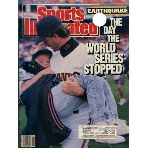 Earthquake Stops World Series Unsigned 1989 Sports Illustrated  