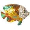 Tropical Fish Crystals Jewellery Jewelry Jeweled Trinket Ring Gift Box 