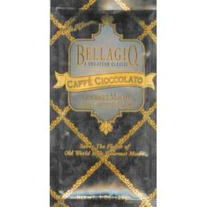 Caffe D Amore Bellagio Caffe Cioccolato (25 Individual Packets) Dark 