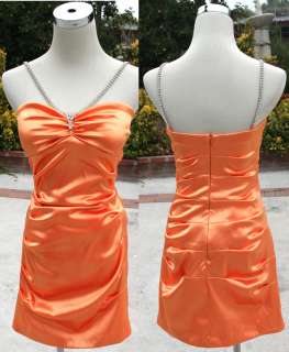 NWT WINDSOR $80 Tangerine Juniors Prom Party Dress 7  