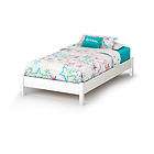 south shore twin 39 inch classic platform bed white buy
