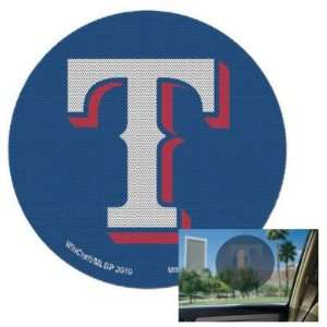  WinCraft Texas Rangers Perforated Decal
