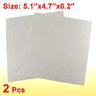 Pieces Silicone Resin Mica Paper Sheets Plates for Microwave Oven