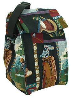Golf Tapestry Cool Tote insulated LUNCH BAG tote cooler  