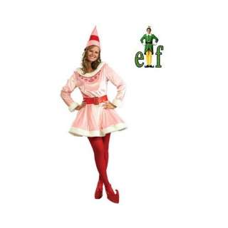  Deluxe Womens Size 12 Elf Movie Jovi Christmas Costume 