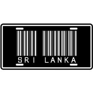  NEW  SRI LANKA BARCODE  LICENSE PLATE SIGN COUNTRY