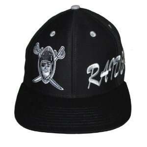  NFL LA Los Angeles Raiders Snapback Hat Cap   Black 