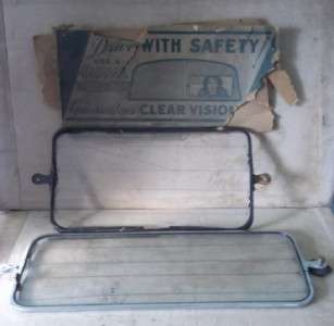Set of 2 Antique Car Windshield Defroster Attachements & Original Box 