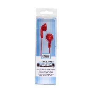  I Tec T1192 Jamz Stereo Earbuds (Red) Electronics
