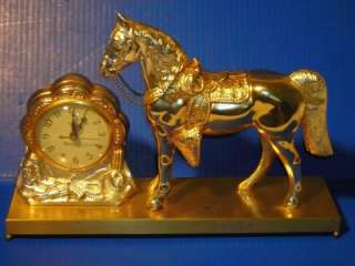 Bey-Berk International Brass Porthole Clock with Rope on Solid