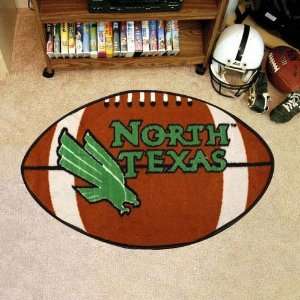  North Texas Mean Green 22 x 35 Football Mat Sports 