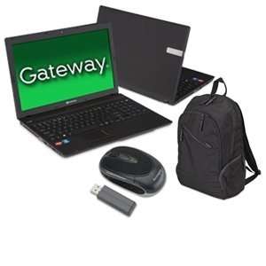  Gateway NV50A16u 15.6 Black Notebook PC Bundle