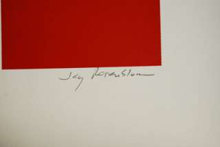 Jay Rosenblum GROOVE   1981 Original Signed Art  