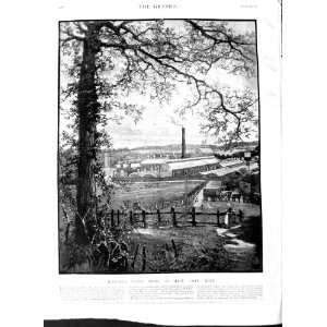  1891 View JonsonS Paper Mills St. Mary Cray Kent