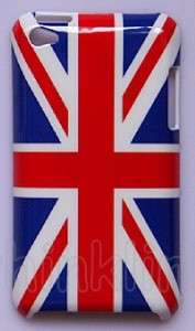 New Union Jack UK British flag Hard Back Case Cover For iPod touch 4 