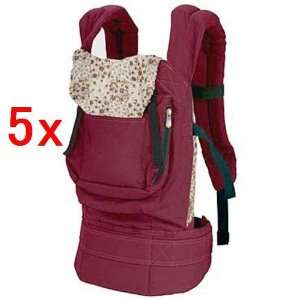   Buckle Baby Sling Carrier Redfor Standing, Walking or Sitting Baby