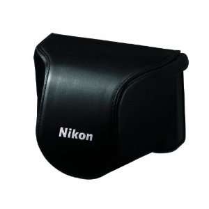  Nikon CB N2000SA Black Leather Body Case Set for Nikon 1 J1 