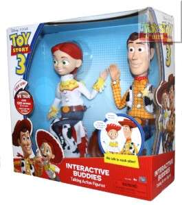 Toy Story 3 Interactive Buddies JESSIE & WOODY Doll NEW  