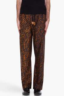 Alexander McQueen leopard print pyjama trousers for men  