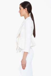 Givenchy Ivory Tone Peplum Blazer for women  