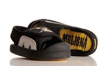 Etnies Boys Toddlers Metal Mulisha Kona Too Sandals Size T6 Black 