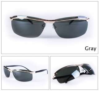 NEW Mens Designer Sports Retro Aviator lense Sunglasses SilverBlack 