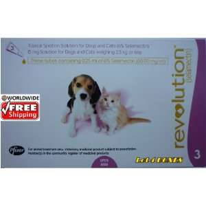  Revolution for Puppies and Kittens up to 5 Lbs Pink 15 Mg 