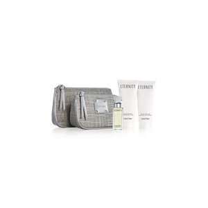 Calvin Klein Eternity Gift Set Boxed, Perfume, Body Lotion, Gel, and 