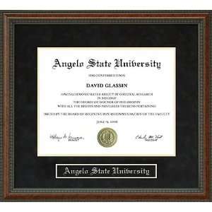 Angelo State University Diploma Frame 