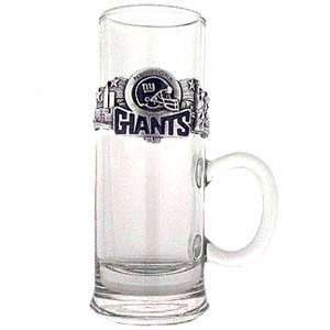 New York Giants 2.5 oz Cordial Glass   Pewter Emblem  