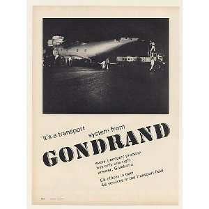  1970 Gondrand Air Transport System Print Ad (50137)