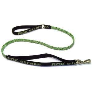  ROK Straps Small Leash, Green and Black