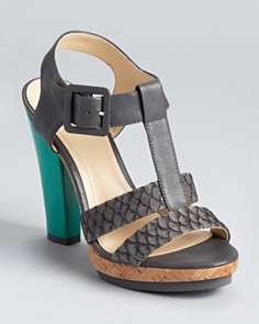 Calvin Klein Sandals   Bea T Strap Color Block
