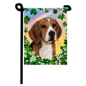 Beagle Lucky Dog Garden Flag 