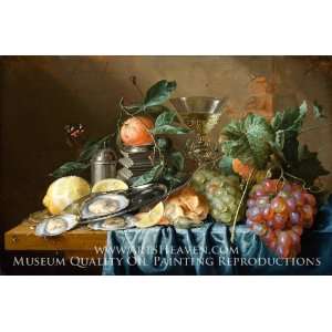  Still Life with Oysters and Grapes
