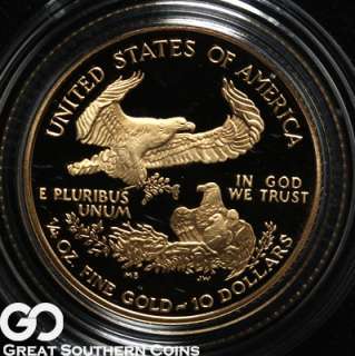 2003 W American GOLD Eagle 4 COIN PROOF SET NEAR FLAWLESS GEM PF 