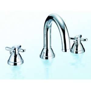    PB Mercer Deck Mounted Faucet, Polished Brass