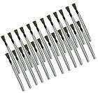 24 Acid Brushes 6 w/ Horsehair Bristles for Solder Flux Contact 
