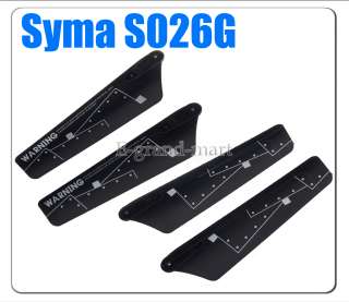 8pcs Main Blade A B For Syma S026G S026 RC Helicopter  