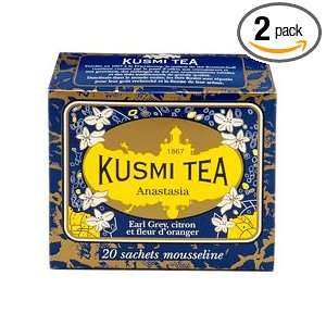 Kusmi Anastasia Teabags, 1.55 Ounce Boxes (Pack of 2)  