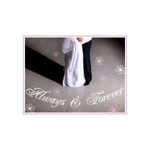  Always & Forever Wedding Dance Floor Decal Automotive