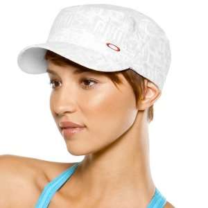 Oakley Convoy Womens Fashion Hat/Cap w/ Free B&F Heart Sticker Bundle 