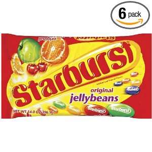 Starburst Original Jelly Bean Bag, 14 Ounce (Pack of 6)  