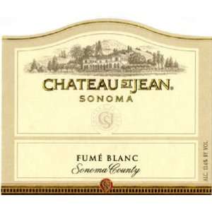  2010 Chateau St. Jean Sonoma Fume Blanc 750ml Grocery 