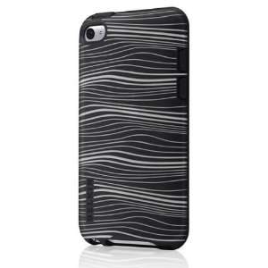  Belkin Silicon Grip Graphix Case for iPod Touch 4G   Black 