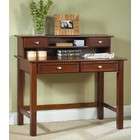 Home Styles Student Desk with Hutch in Cherry Finish
