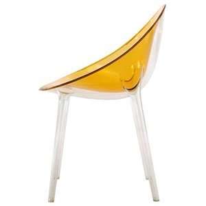   Impossible Chair Transparent Ochre by Philippe Starck